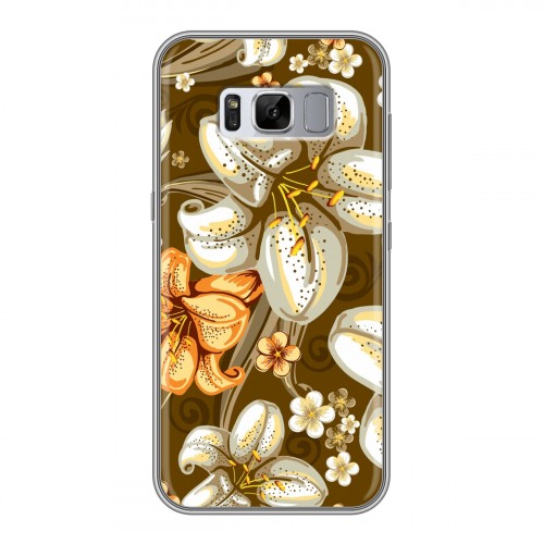 Дизайнерский силиконовый чехол для Samsung Galaxy S8 Plus Лилии