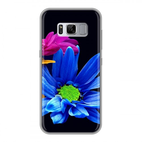 Дизайнерский силиконовый чехол для Samsung Galaxy S8 Plus Хризантемы