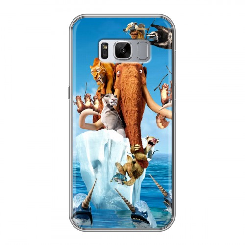 Дизайнерский силиконовый чехол для Samsung Galaxy S8 Plus Ледниковый период