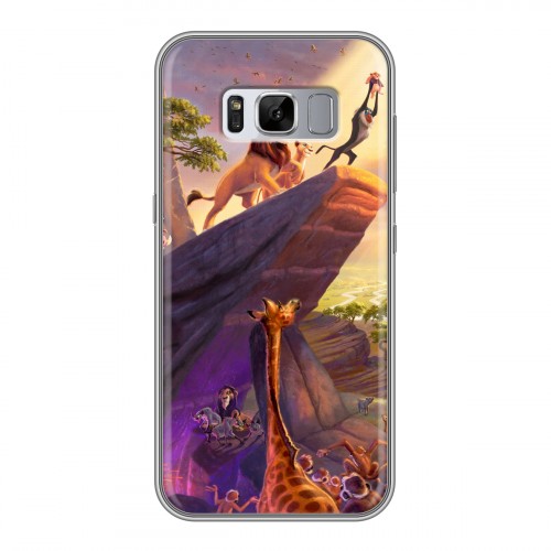 Дизайнерский силиконовый чехол для Samsung Galaxy S8 Plus Король Лев