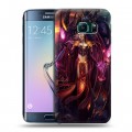 Дизайнерский силиконовый чехол для Samsung Galaxy S6 Edge Aion