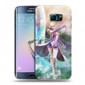 Дизайнерский силиконовый чехол для Samsung Galaxy S6 Edge Aion