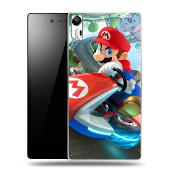 Дизайнерский силиконовый чехол для Lenovo Vibe Shot Mario (на заказ)