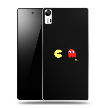 Дизайнерский силиконовый чехол для Lenovo Vibe Shot Pacman (на заказ)