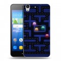 Дизайнерский пластиковый чехол для Huawei Y6 Pacman