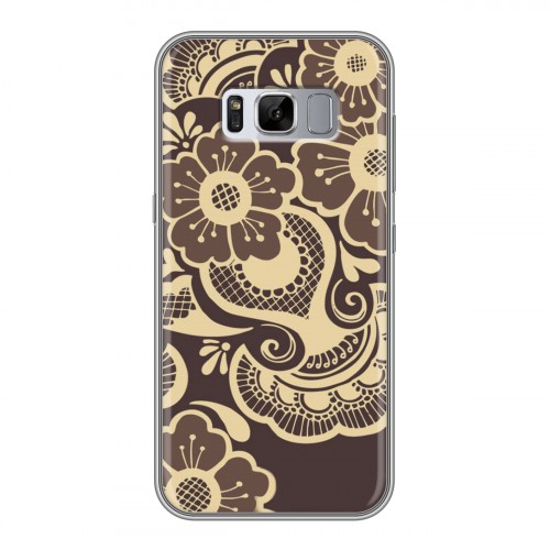 Дизайнерский силиконовый чехол для Samsung Galaxy S8 Plus Искусная хна