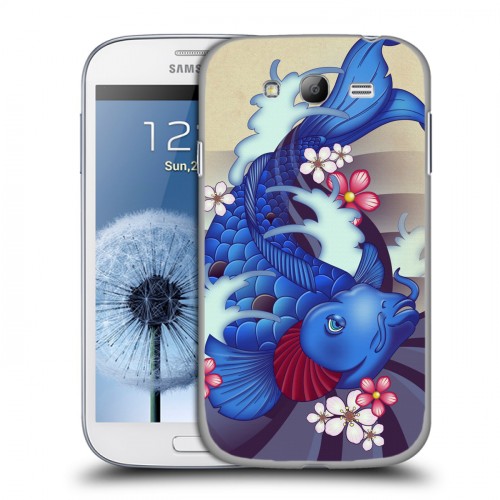 Дизайнерский пластиковый чехол для Samsung Galaxy Grand Рыбное вдохновение