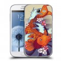 Дизайнерский пластиковый чехол для Samsung Galaxy Grand Рыбное вдохновение