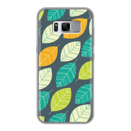 Дизайнерский силиконовый чехол для Samsung Galaxy S8 Plus Царство листьев