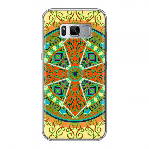 Дизайнерский силиконовый чехол для Samsung Galaxy S8 Plus Кислотные мандалы