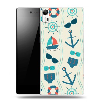 Дизайнерский силиконовый чехол для Lenovo Vibe Shot Лето на море (на заказ)