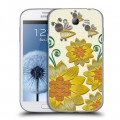 Дизайнерский пластиковый чехол для Samsung Galaxy Grand Рюш