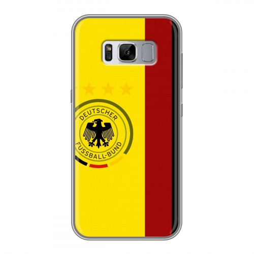 Дизайнерский силиконовый чехол для Samsung Galaxy S8 Plus Флаг Германии