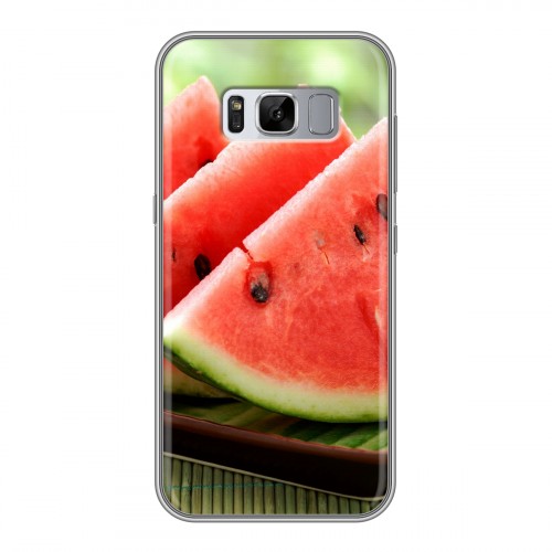 Дизайнерский силиконовый чехол для Samsung Galaxy S8 Plus Арбузы