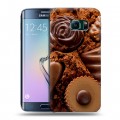 Дизайнерский силиконовый чехол для Samsung Galaxy S6 Edge Конфеты