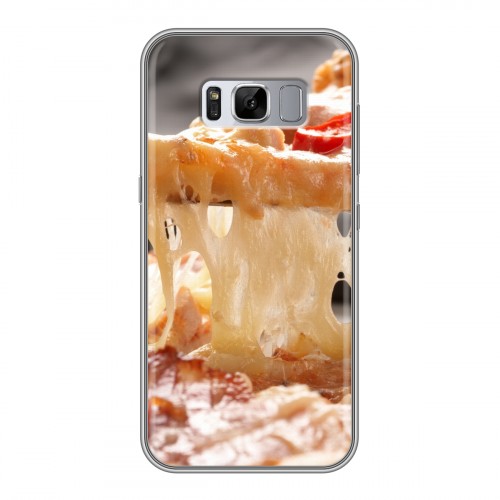 Дизайнерский силиконовый чехол для Samsung Galaxy S8 Plus Пицца