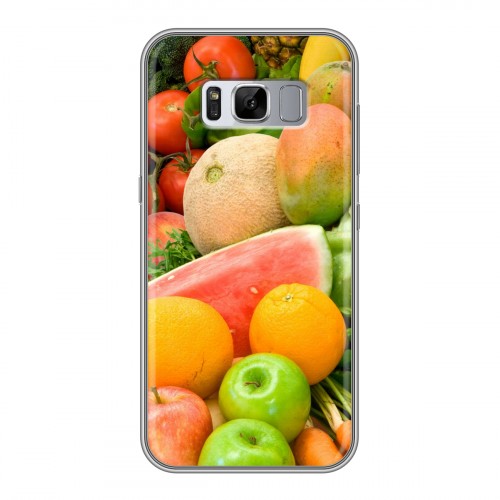 Дизайнерский силиконовый чехол для Samsung Galaxy S8 Plus Фрукты