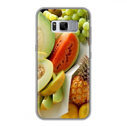 Дизайнерский силиконовый чехол для Samsung Galaxy S8 Plus Фрукты