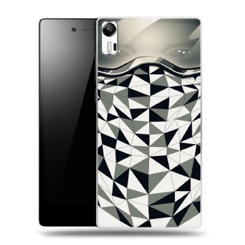 Дизайнерский силиконовый чехол для Lenovo Vibe Shot Маски Black White (на заказ)
