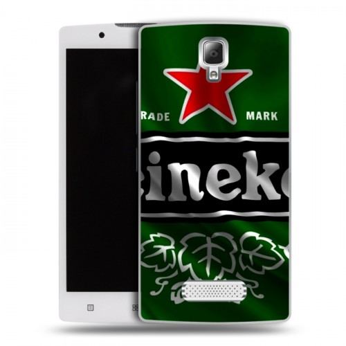 Дизайнерский пластиковый чехол для Lenovo A2010 Heineken