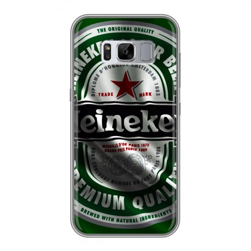 Дизайнерский силиконовый чехол для Samsung Galaxy S8 Plus Heineken