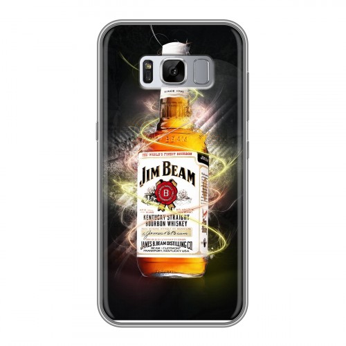 Дизайнерский силиконовый чехол для Samsung Galaxy S8 Plus Jim Beam