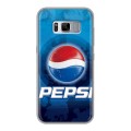 Дизайнерский силиконовый чехол для Samsung Galaxy S8 Plus Pepsi