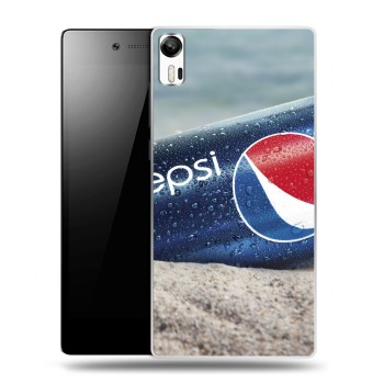 Дизайнерский силиконовый чехол для Lenovo Vibe Shot Pepsi (на заказ)