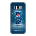 Дизайнерский силиконовый чехол для Samsung Galaxy S8 Plus Pepsi