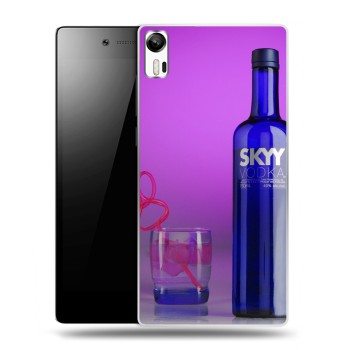 Дизайнерский силиконовый чехол для Lenovo Vibe Shot Skyy Vodka (на заказ)