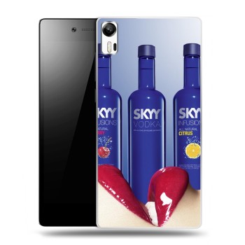 Дизайнерский силиконовый чехол для Lenovo Vibe Shot Skyy Vodka (на заказ)
