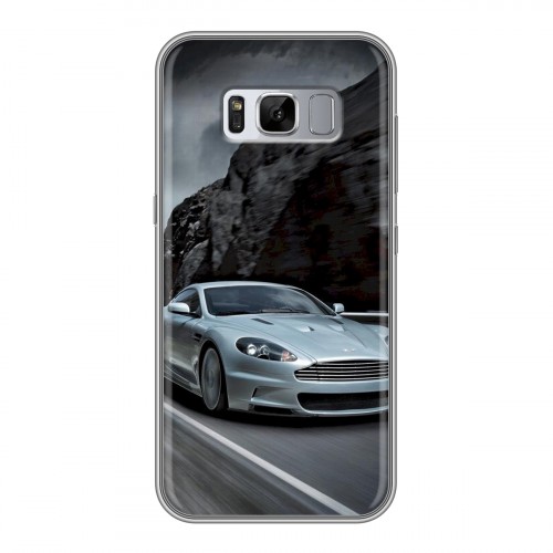Дизайнерский силиконовый чехол для Samsung Galaxy S8 Plus Aston Martin