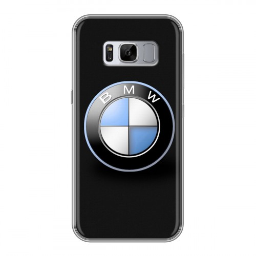 Дизайнерский силиконовый чехол для Samsung Galaxy S8 Plus BMW