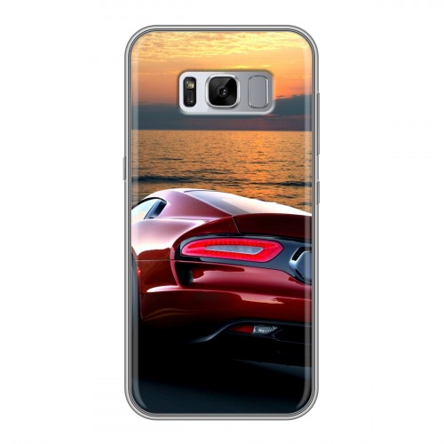 Дизайнерский силиконовый чехол для Samsung Galaxy S8 Plus Dodge