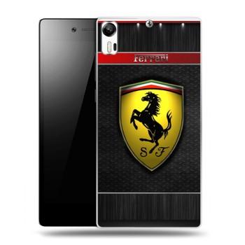 Дизайнерский силиконовый чехол для Lenovo Vibe Shot Ferrari (на заказ)