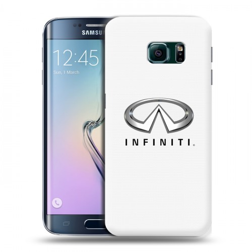 Дизайнерский пластиковый чехол для Samsung Galaxy S6 Edge Infiniti