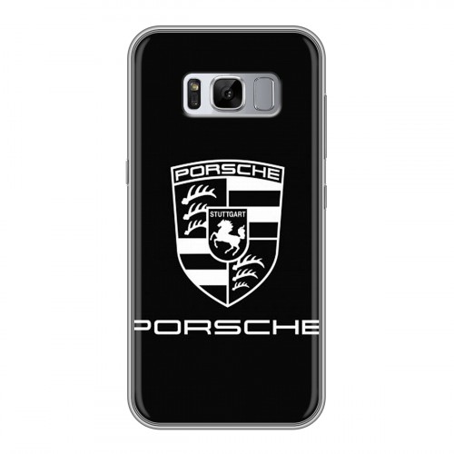 Дизайнерский силиконовый чехол для Samsung Galaxy S8 Plus Porsche