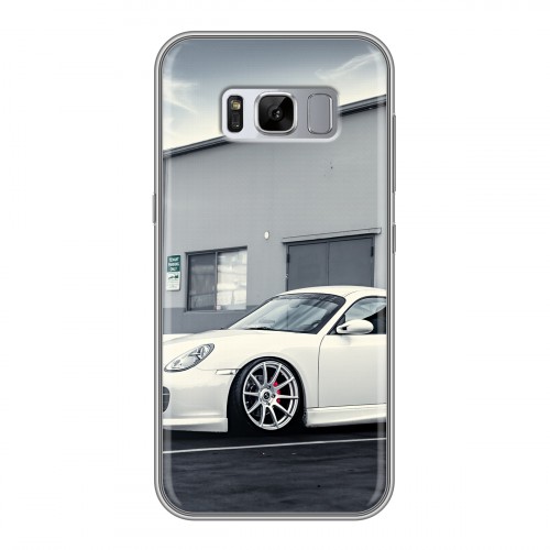Дизайнерский силиконовый чехол для Samsung Galaxy S8 Plus Porsche