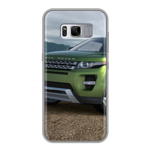 Дизайнерский силиконовый чехол для Samsung Galaxy S8 Plus Land Rover