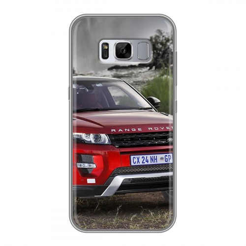 Дизайнерский силиконовый чехол для Samsung Galaxy S8 Plus Land Rover