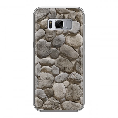 Дизайнерский силиконовый чехол для Samsung Galaxy S8 Plus Текстура камня