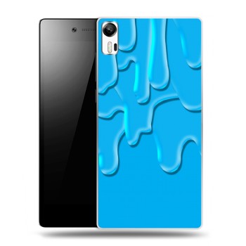 Дизайнерский силиконовый чехол для Lenovo Vibe Shot Потекшие краски (на заказ)