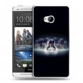 Дизайнерский пластиковый чехол для HTC One (M7) Dual SIM Креатив дизайн