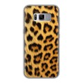 Дизайнерский силиконовый чехол для Samsung Galaxy S8 Plus Леопард