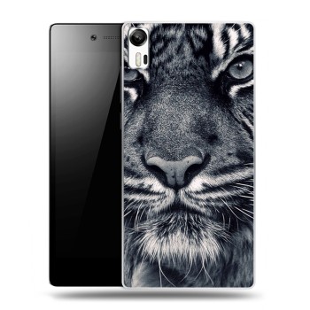 Дизайнерский силиконовый чехол для Lenovo Vibe Shot Тигры (на заказ)