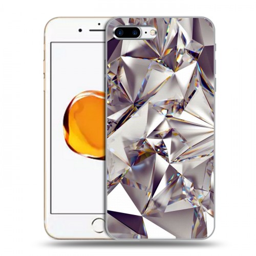 Дизайнерский силиконовый чехол для Iphone 7 Plus / 8 Plus Кристаллы