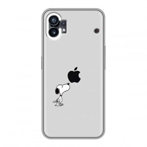 Дизайнерский силиконовый чехол для Nothing Phone (1) Креатив дизайн