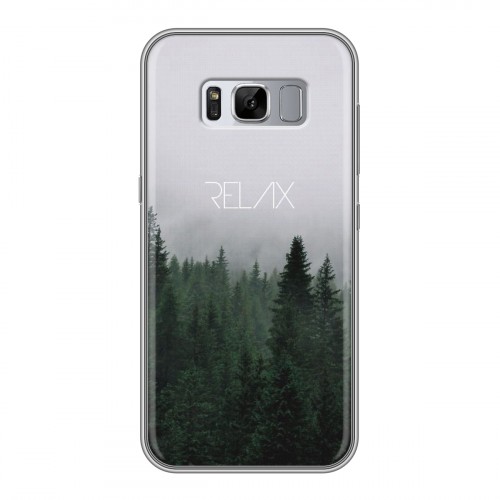 Дизайнерский силиконовый чехол для Samsung Galaxy S8 Plus Креатив дизайн