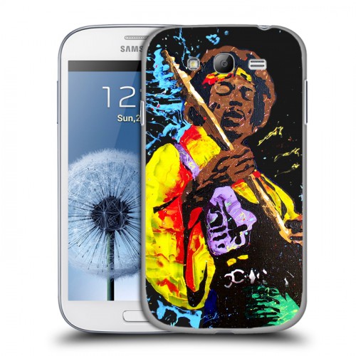 Дизайнерский пластиковый чехол для Samsung Galaxy Grand Джимми Хендрикс