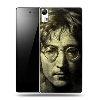 Дизайнерский силиконовый чехол для Lenovo Vibe Shot Джон Леннон (на заказ)